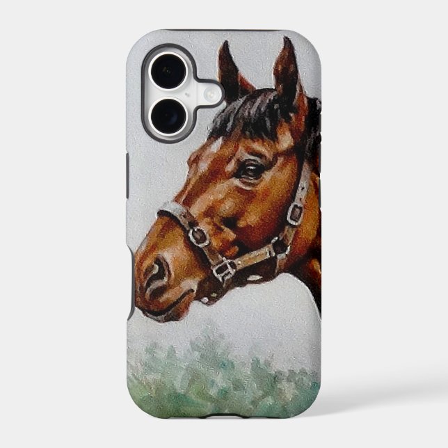 Horse image for iPhone 5 case (Back)