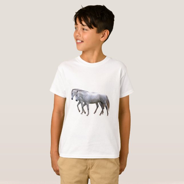 Horse image for Kids'-T-Shirt T-Shirt (Front Full)