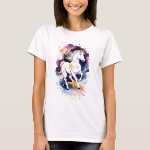Horse in a Celestial Meadow T-Shirt