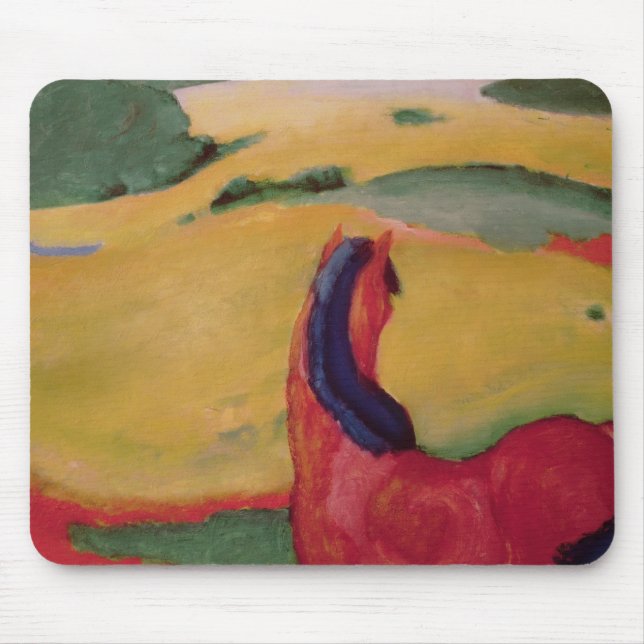 Horse in a landscape, 1910 mouse pad (Front)