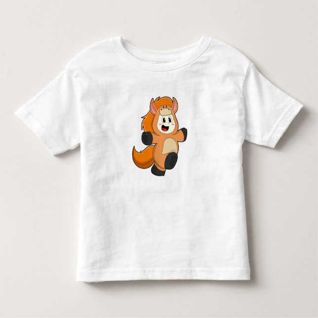 Horse in Costume Toddler T-Shirt (Front)