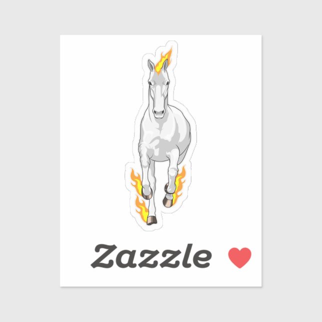 Horse in Flame (Sheet)