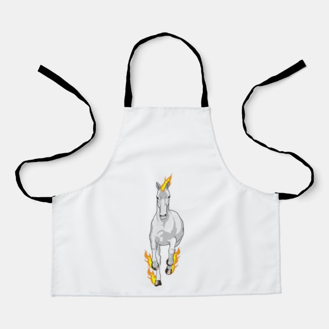 Horse in Flame Apron (Front)