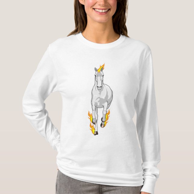 Horse in Flame T-Shirt (Front)