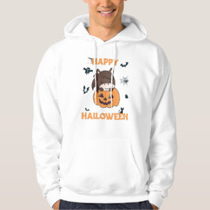 Horse In Pumpkin Sweet Horses Happy Halloween Hoodie