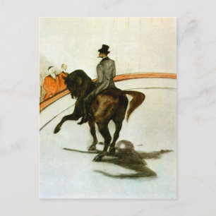 Horse in the Ring by Toulouse-Lautrec Postcard