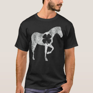 Horse Irish Shamrock Saint Paddy's ST PATRICKS DAY T-Shirt