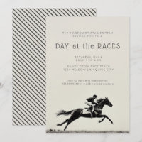 Horse Jockey Day at the Races Equestrian