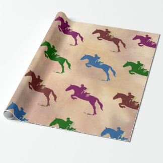 Horse Jumper Wrapping Paper