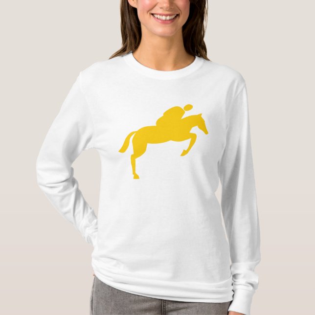 Horse Jumping - Amber T-Shirt (Front)