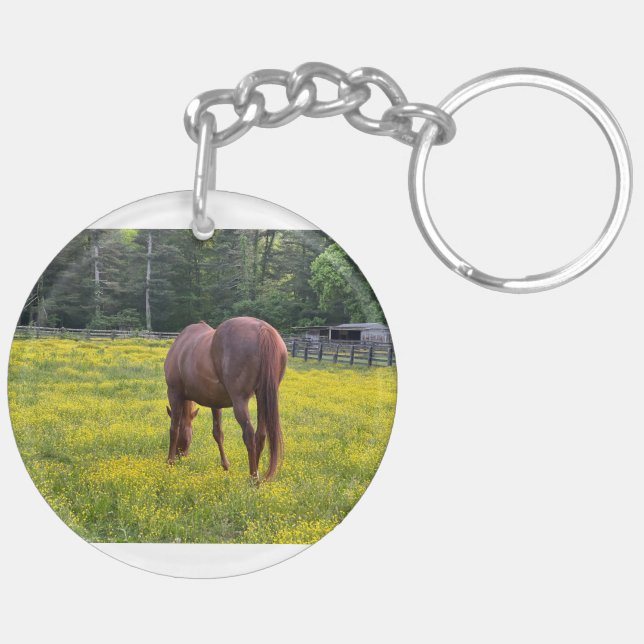 horse key chain  (Back Right)