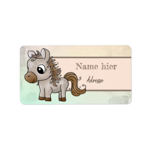 horse label