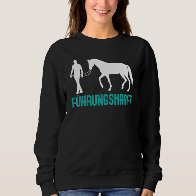 Horse Leaders Horse Farm Accessories Rider Riding  Sweatshirt (Front)