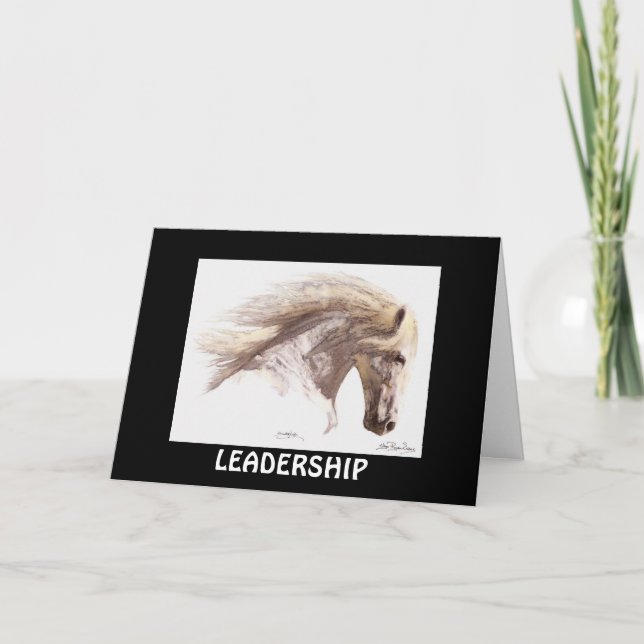 HORSE LEADERSHIP Motivational Cards (Front)