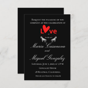 Horse Love  invitations