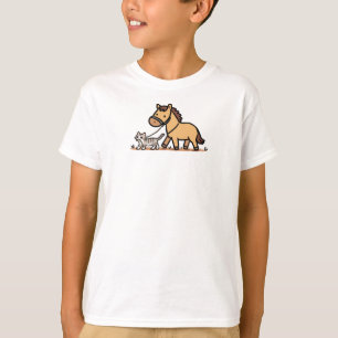 Horse Love Kitty T-Shirt