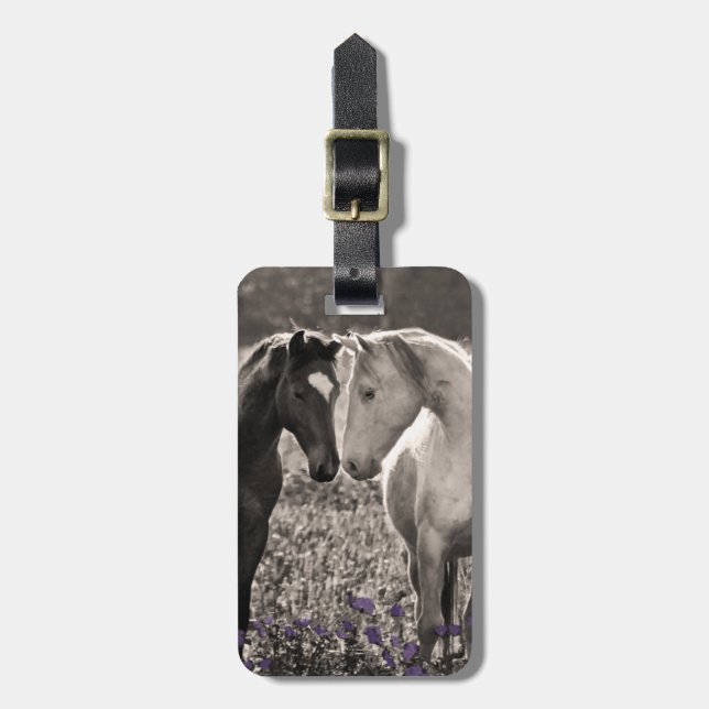 Horse Love Luggage Tag (Front Vertical)