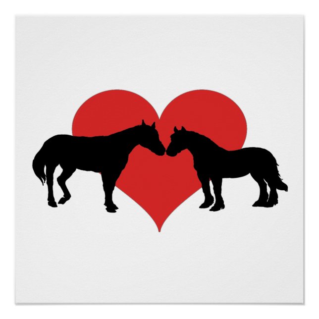 Horse love poster (Front)