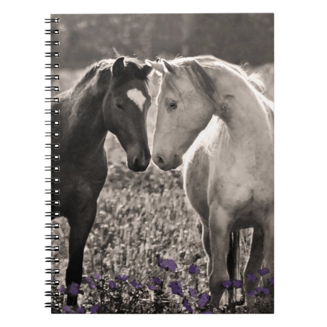 Horse Love Spiral Notebook (Front)