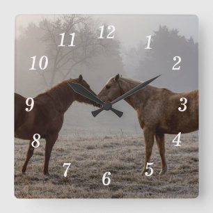Horse Love Wall Clock