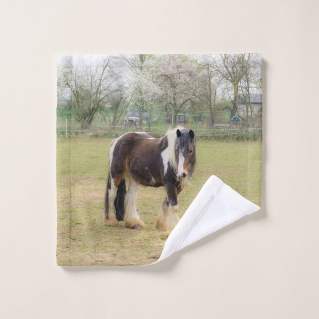 Horse love wash cloth (Wash Cloth)
