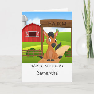 Horse Lover Birthday Card