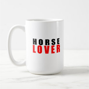 Horse lover coffee mug
