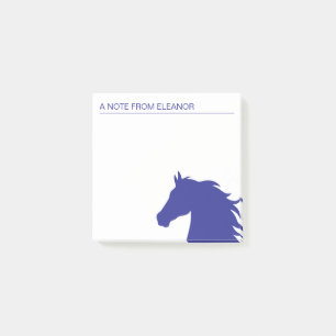 Horse Lover Elegant Custom Note