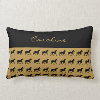 Horse Lover Equestrian Lumbar Cushion