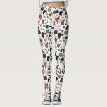 Horse Lover - Fun Equestrian Horse Riding Leggings<br><div class="desc">The perfect leggings for the horse lover in your life. Design features horse icons set against a white background.  Perfect for the stable,  horse event,  working out or everyday fun wear.</div>