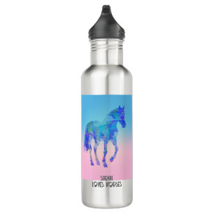 horse lover gift WATER BOTTLE