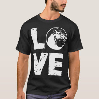 Horse Lover Horse Love western animals T-Shirt
