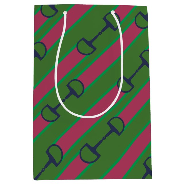 Horse Lover Medium Gift Bag (Front)