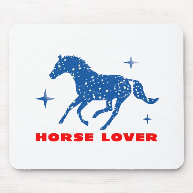 Horse Lover Mouse Pad (Front)