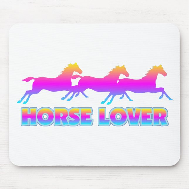 Horse Lover Mouse Pad (Front)