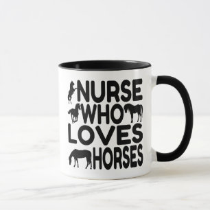 Horse Lover Nurse Mug