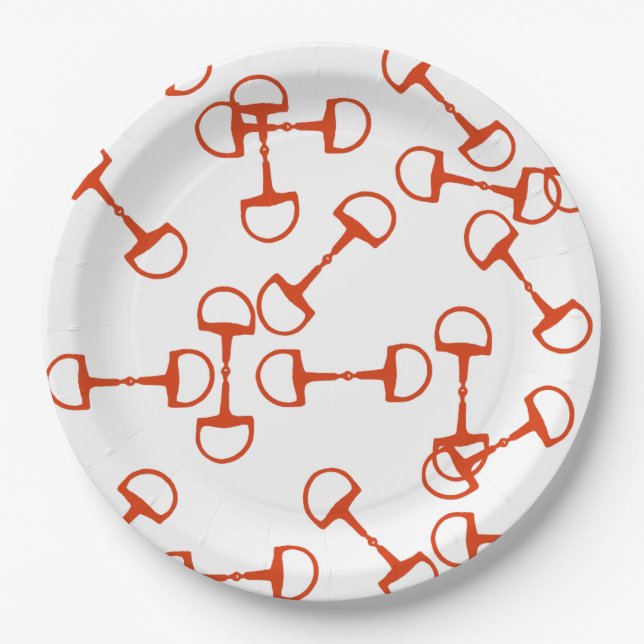 Horse Lover Paper Plate (Front)