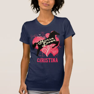 Horse Lover Personalised Christina T-Shirt