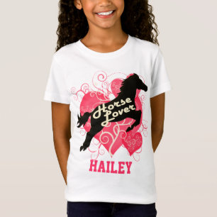 Horse Lover Personalised Hailey T-Shirt