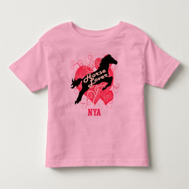 Horse Lover Personalised Nya Customised Shirt (Front)