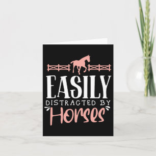 Horse Lover Shirt Girls Horseck Equestrian Gift Wo Card