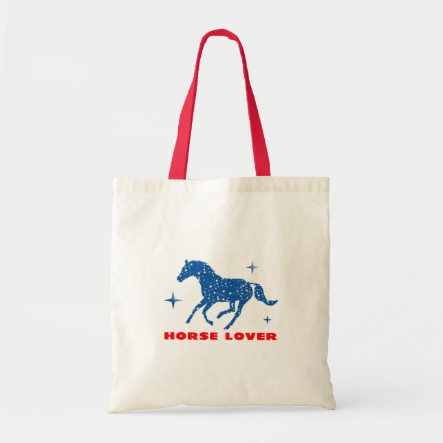Horse Lover Tote Bag (Front)
