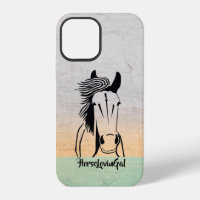 Horse Lover's Apple IPhone 12 (Tough) Phone Case