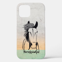 Horse Lover's Apple IPhone 12 (Tough) Phone Case