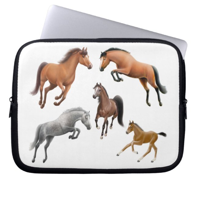 Horse Lovers Electronics Bag (Front)