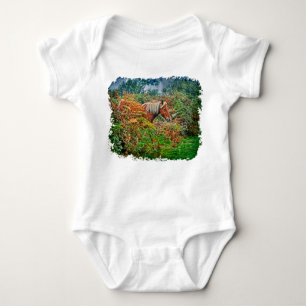Horse-lover's Equine Animal-lover's Gift Baby Bodysuit