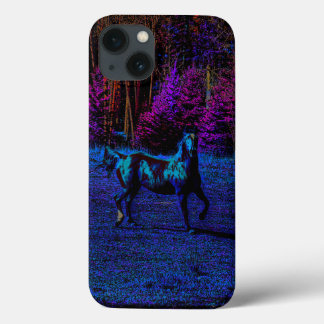 Horse-lovers Equine Horse At Night Art iPhone 13 Case