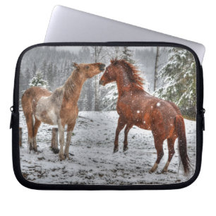 Horse-lovers Equine Ranch Horse Photo Laptop Sleeve