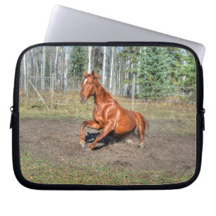 Horse-lovers Equine Ranch Horse Photo Laptop Sleeve