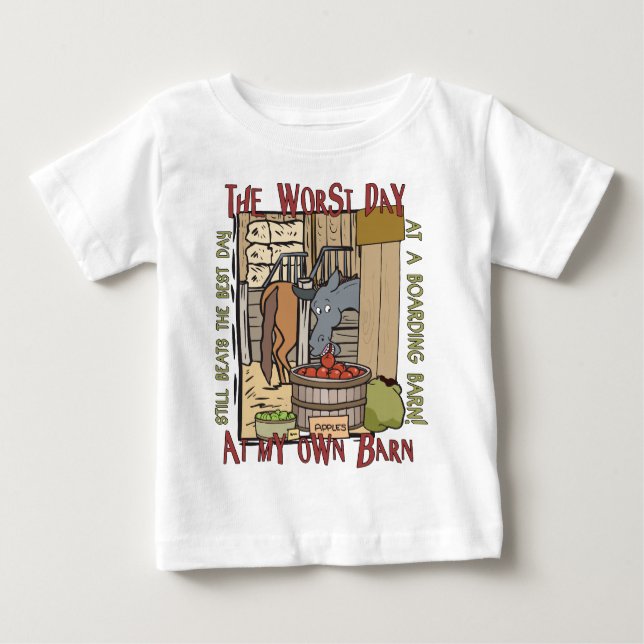 Horse Lovers Gifts Baby T-Shirt (Front)